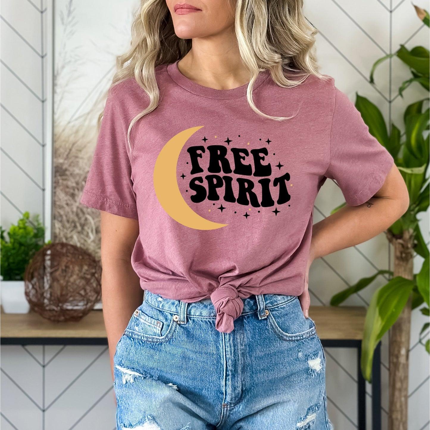 Free Spirit Moon | Short Sleeve Graphic Tee