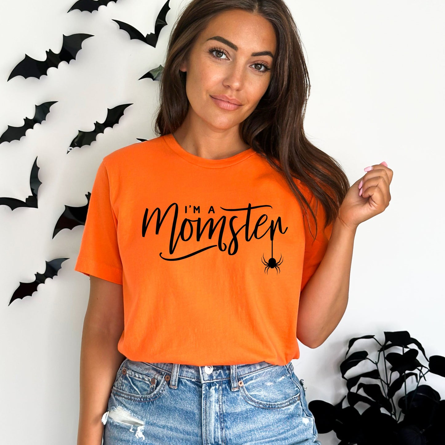 I'm A Momster | Short Sleeve Crew Neck