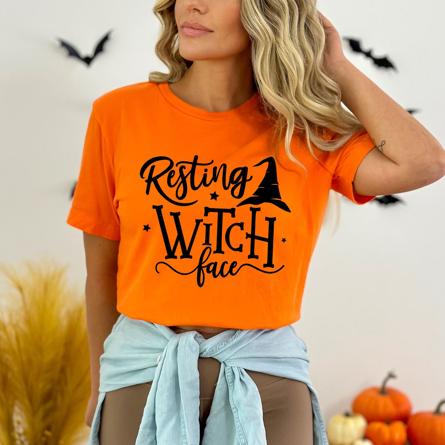 Resting Witch Face | Short Sleeve Crew Neck