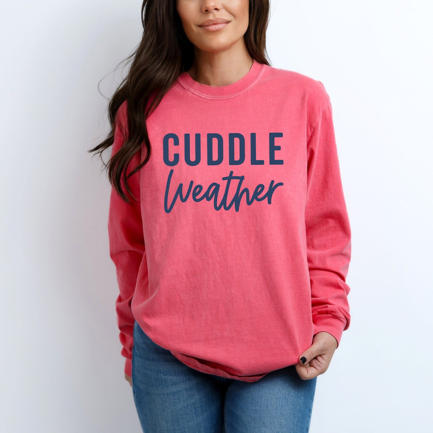 Cuddle Weather | Garment Dyed Long Sleeve