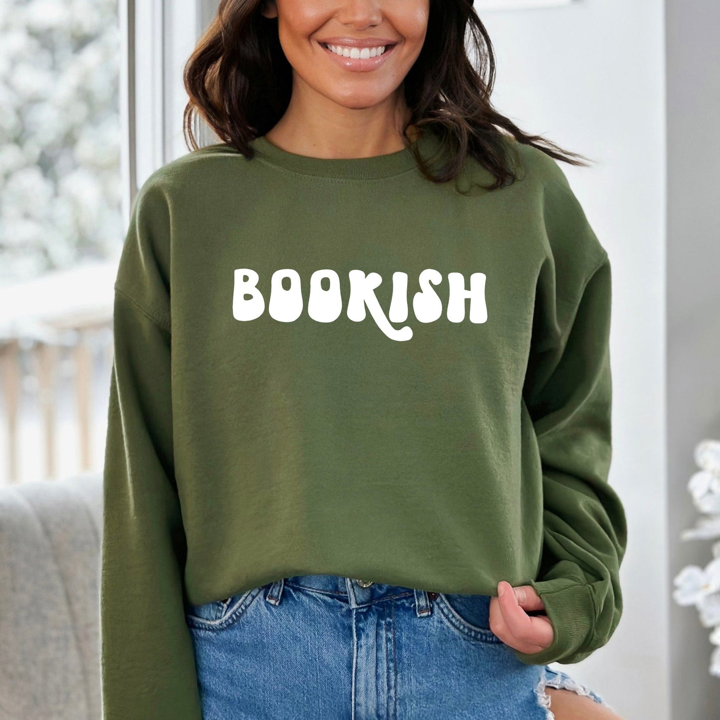 Bookish Retro | Sweatshirt
