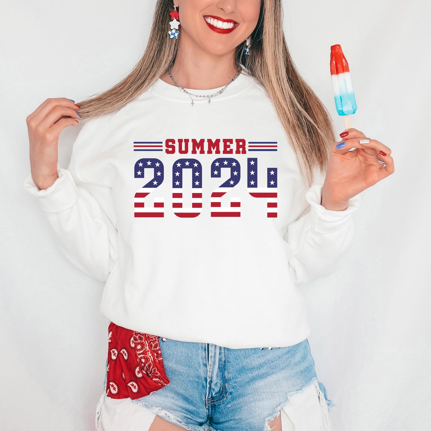 Stars And Stripes Summer 2024 | Sweatshirt