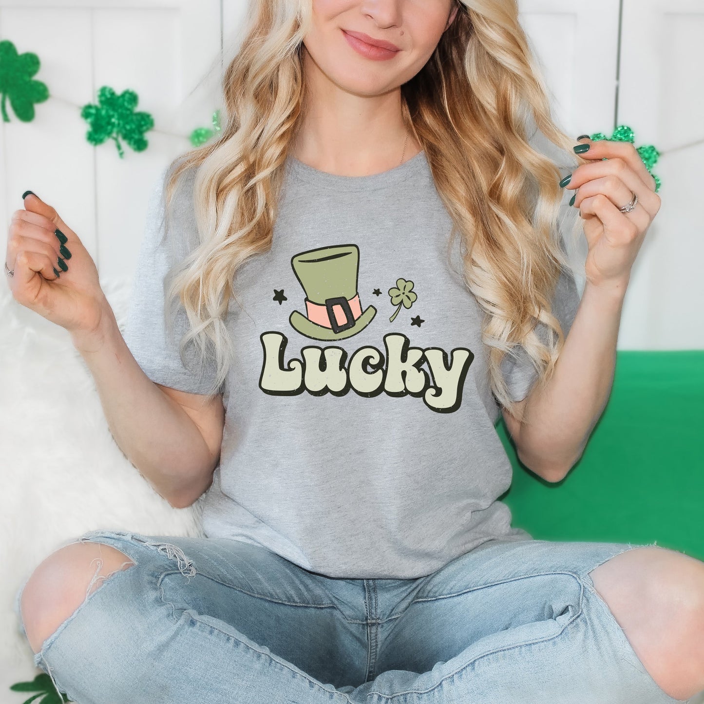 Lucky Hat | Short Sleeve Graphic Tee