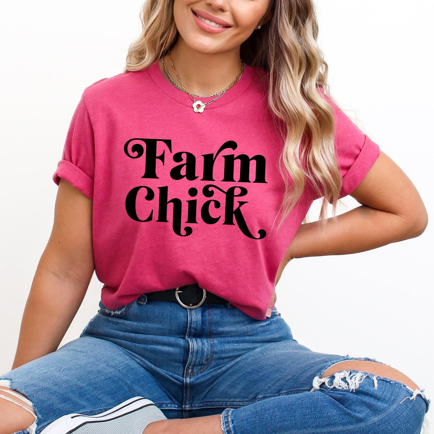 Farm Chick | Short Sleeve Graphic Tee