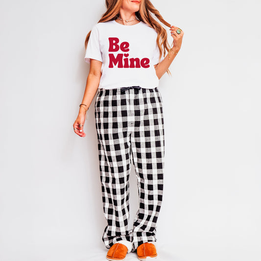 Be Mine Bold | Plaid Pajama Set