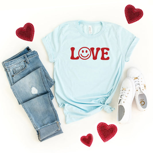 Love Smile | Short Sleeve Graphic Tee