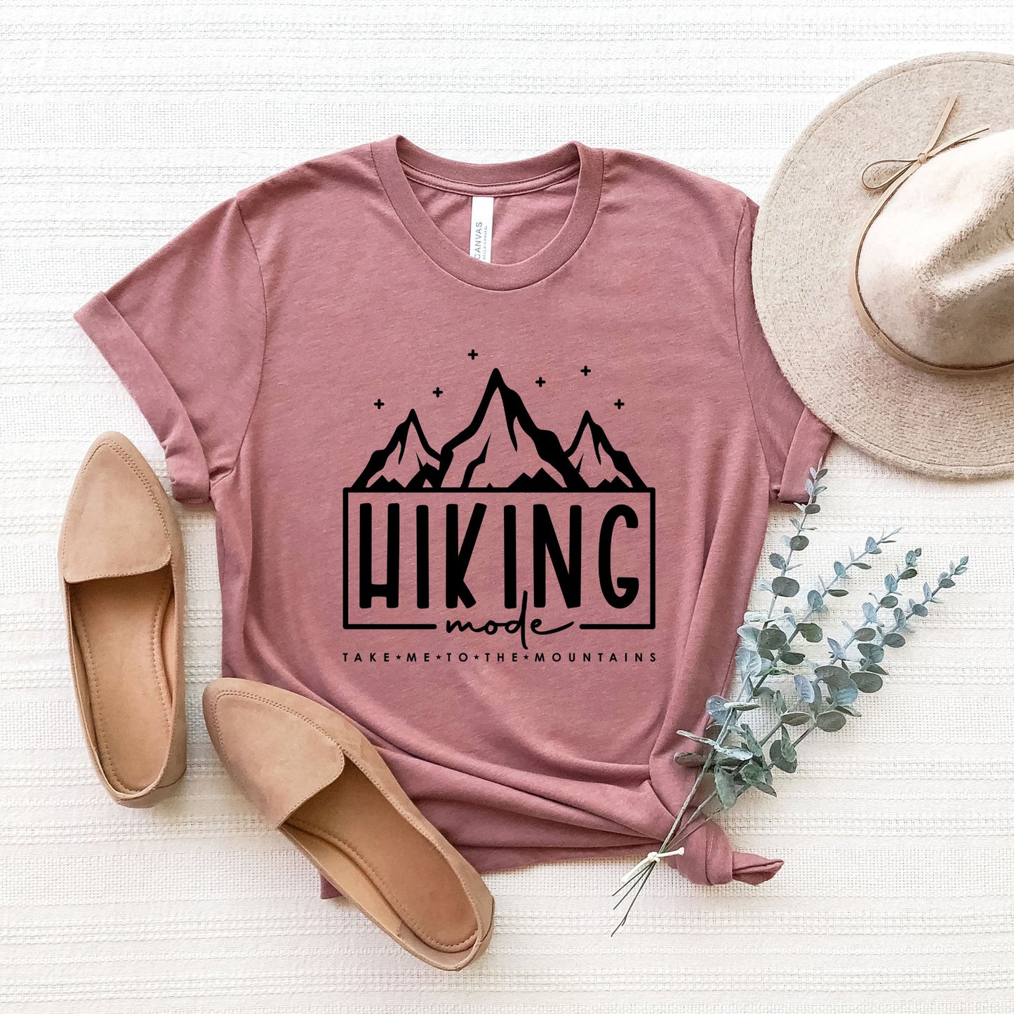 Hiking Mode Take Me To The Mountains | Short Sleeve Graphic Tee