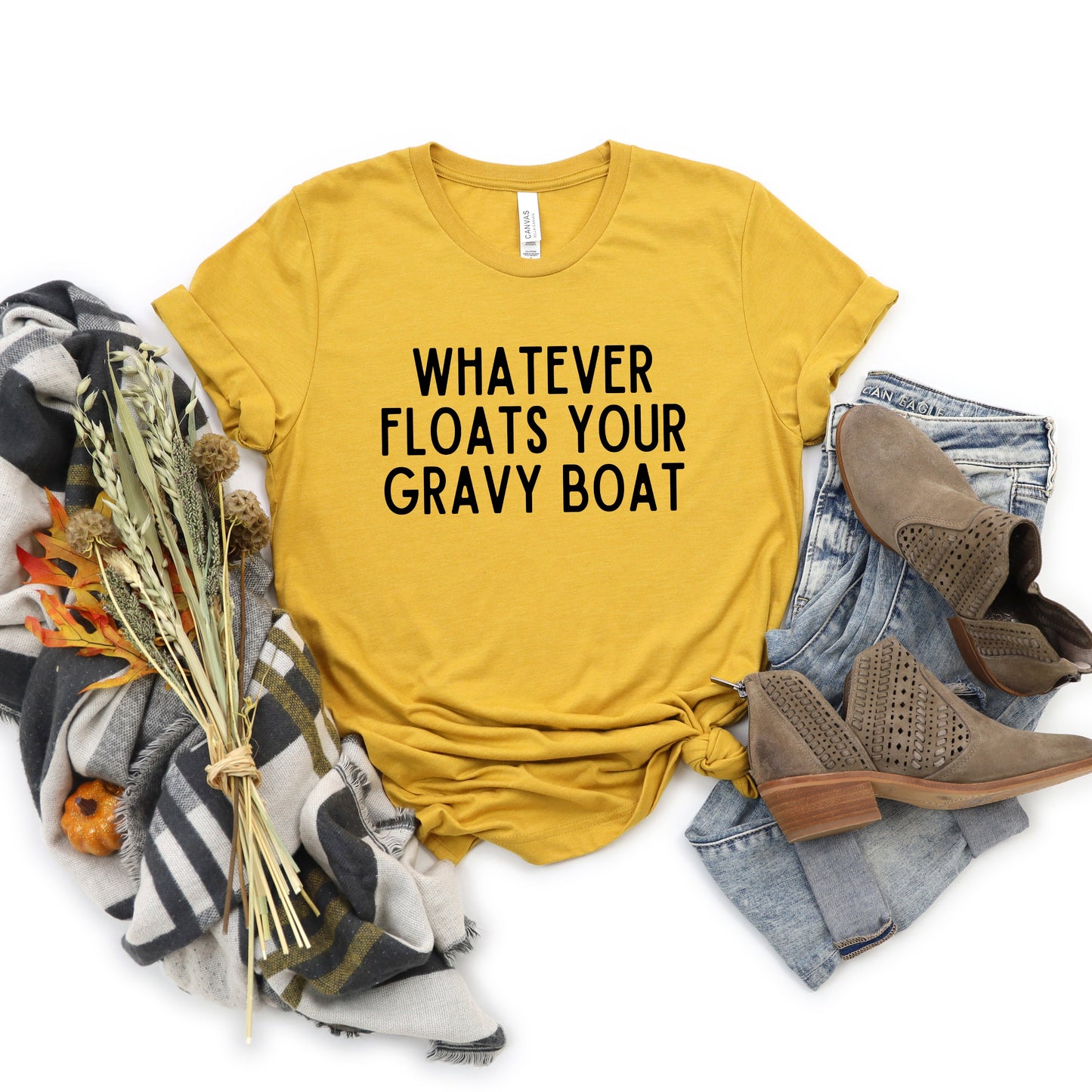 Whatever Floats Your Gravy Boat | Short Sleeve Graphic Tee