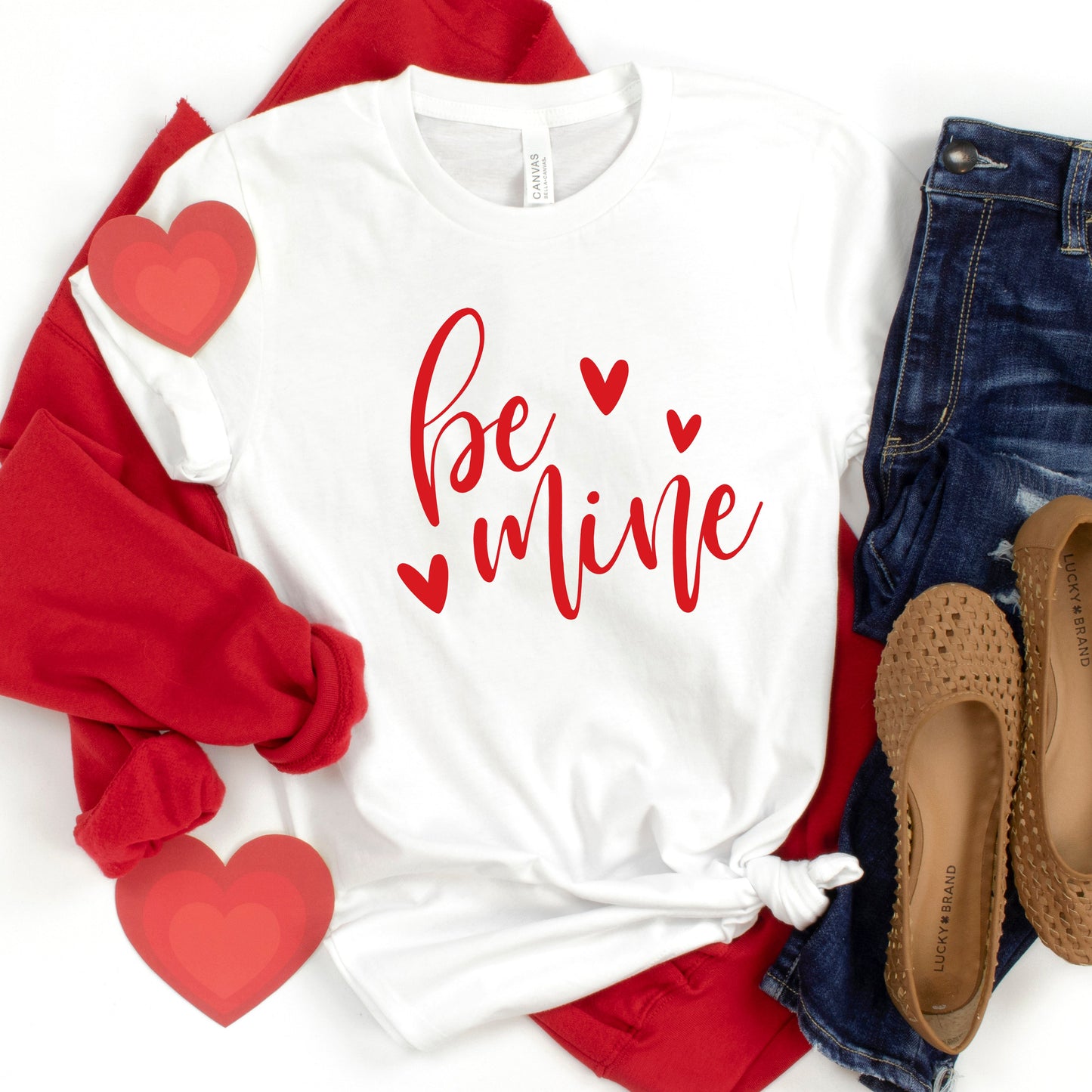 Be Mine Cursive | Short Sleeve Graphic Tee