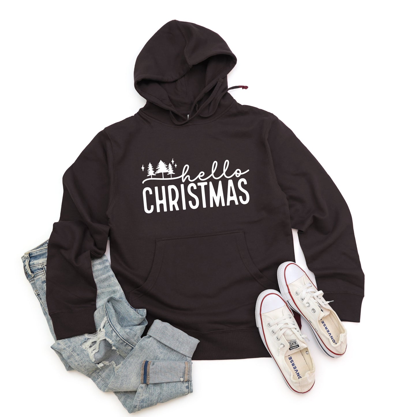 Hello Christmas Trees | Hoodie