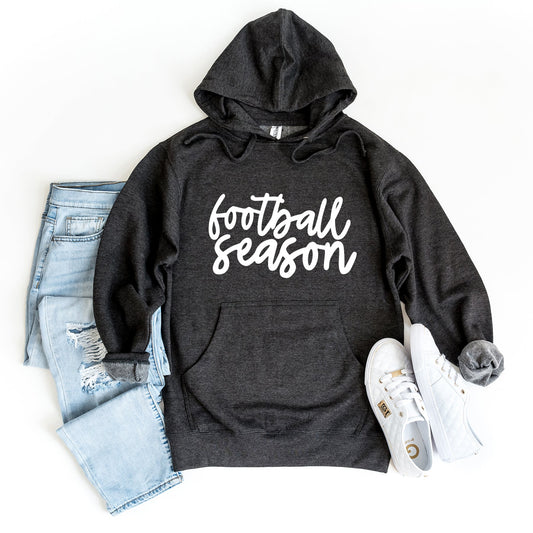 Football Season Cursive | Hoodie