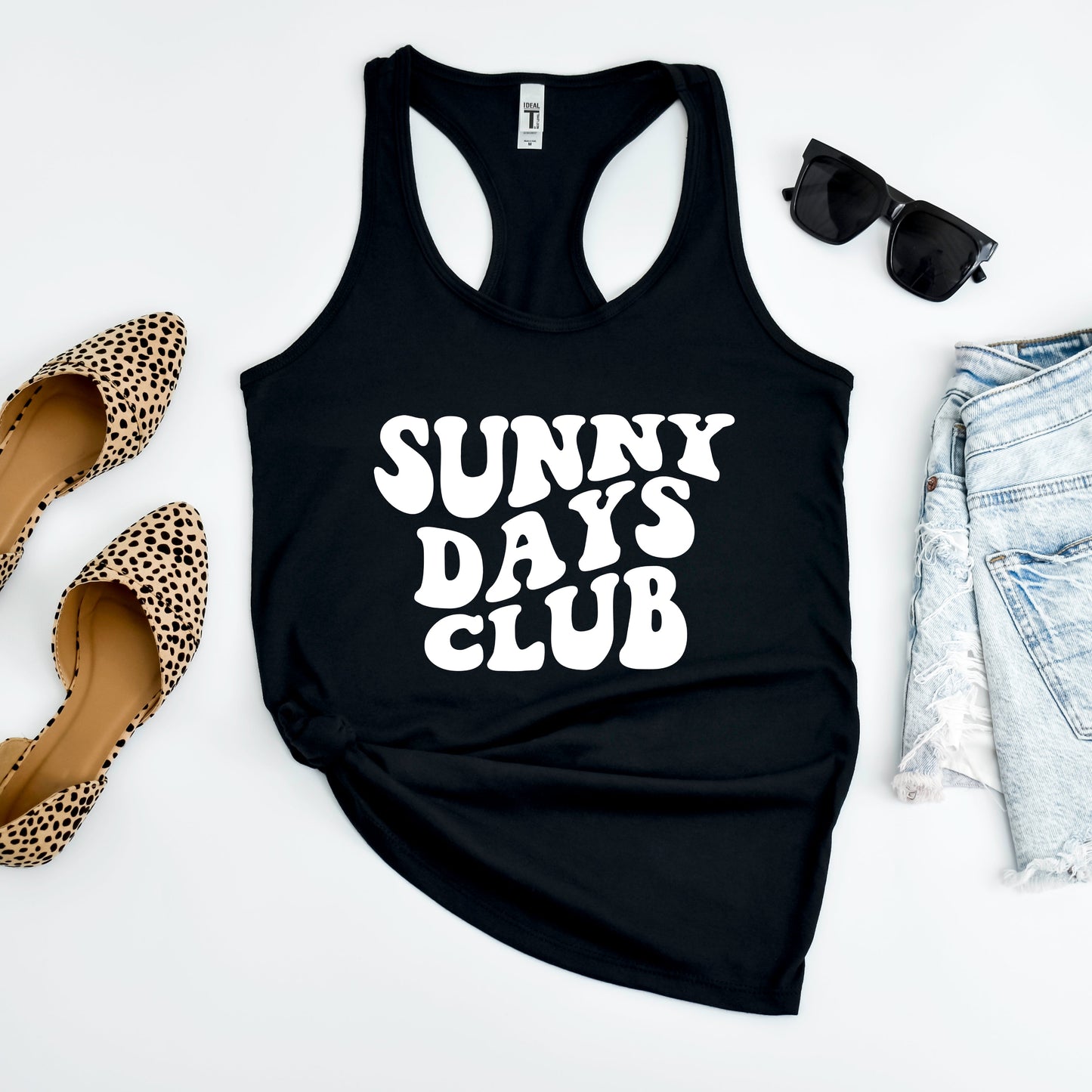 Sunny Days Club | Racerback Tank