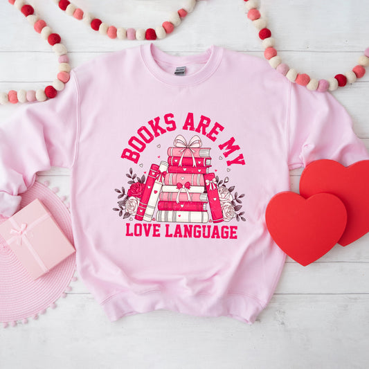 Coquette Books Love Language | Sweatshirt