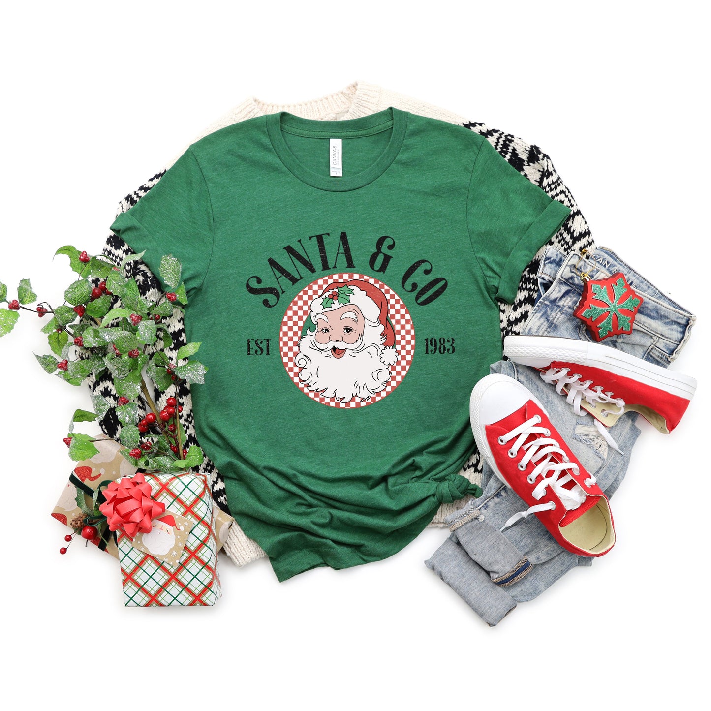 Santa and Co | Short Sleeve Crew Neck