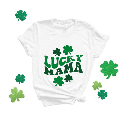 Lucky Mama Clovers | Short Sleeve Graphic Tee