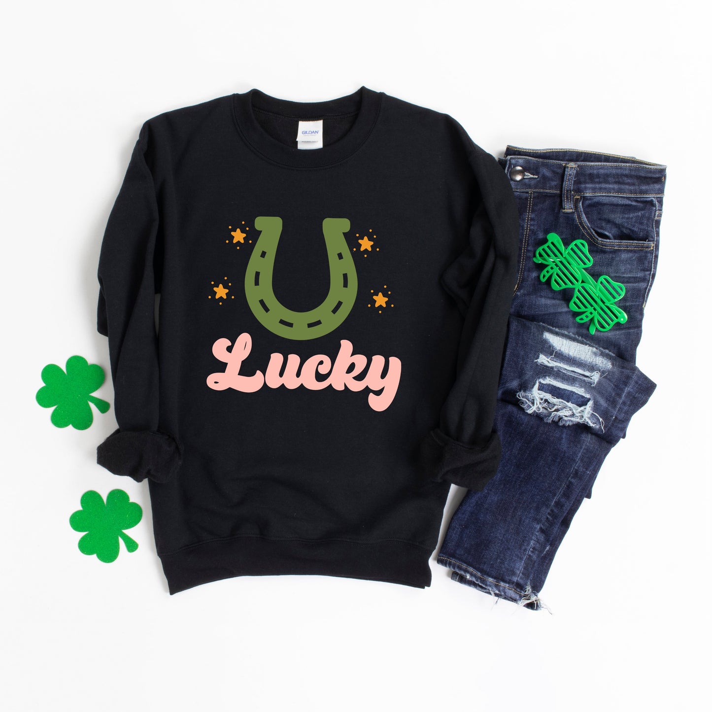 Lucky Horse Shoes | Sweatshirt