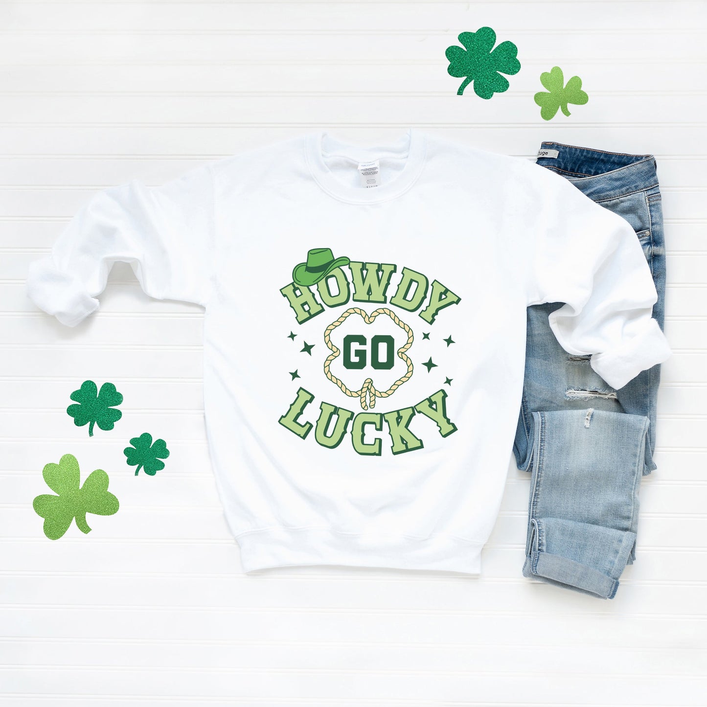 Howdy Go Lucky Stars | Sweatshirt