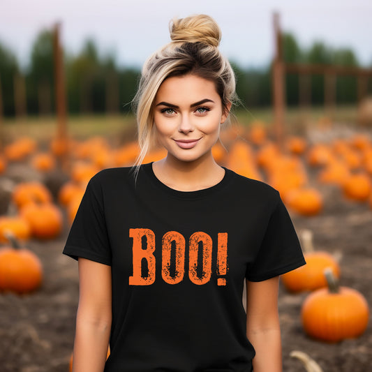 Boo! | Short Sleeve Crew Neck