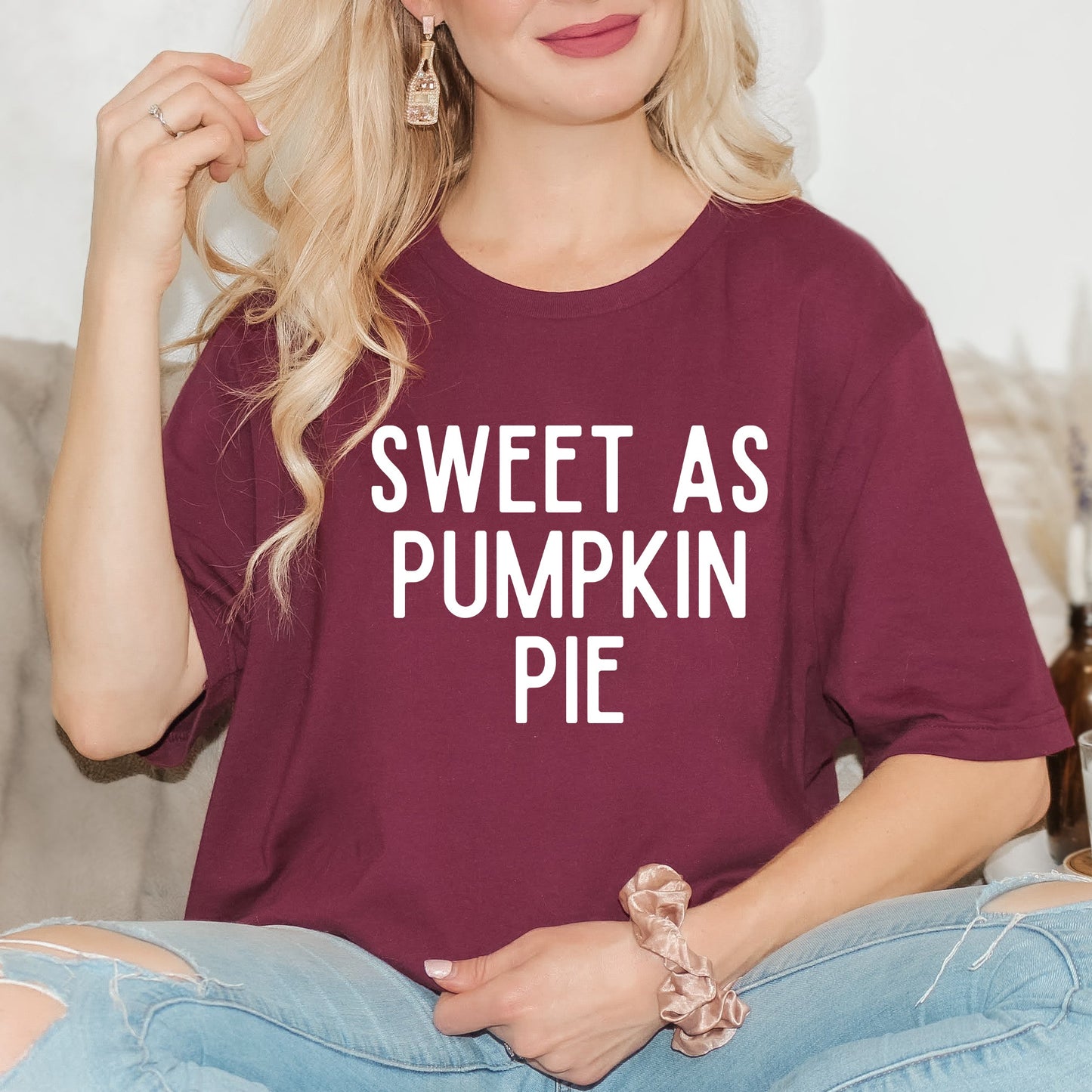 Sweet As Pumpkin Pie | Short Sleeve Graphic Tee