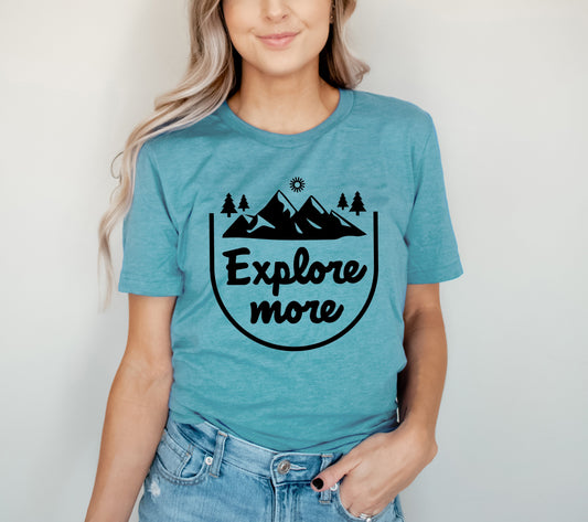 Explore More Mountain | Short Sleeve Graphic Tee