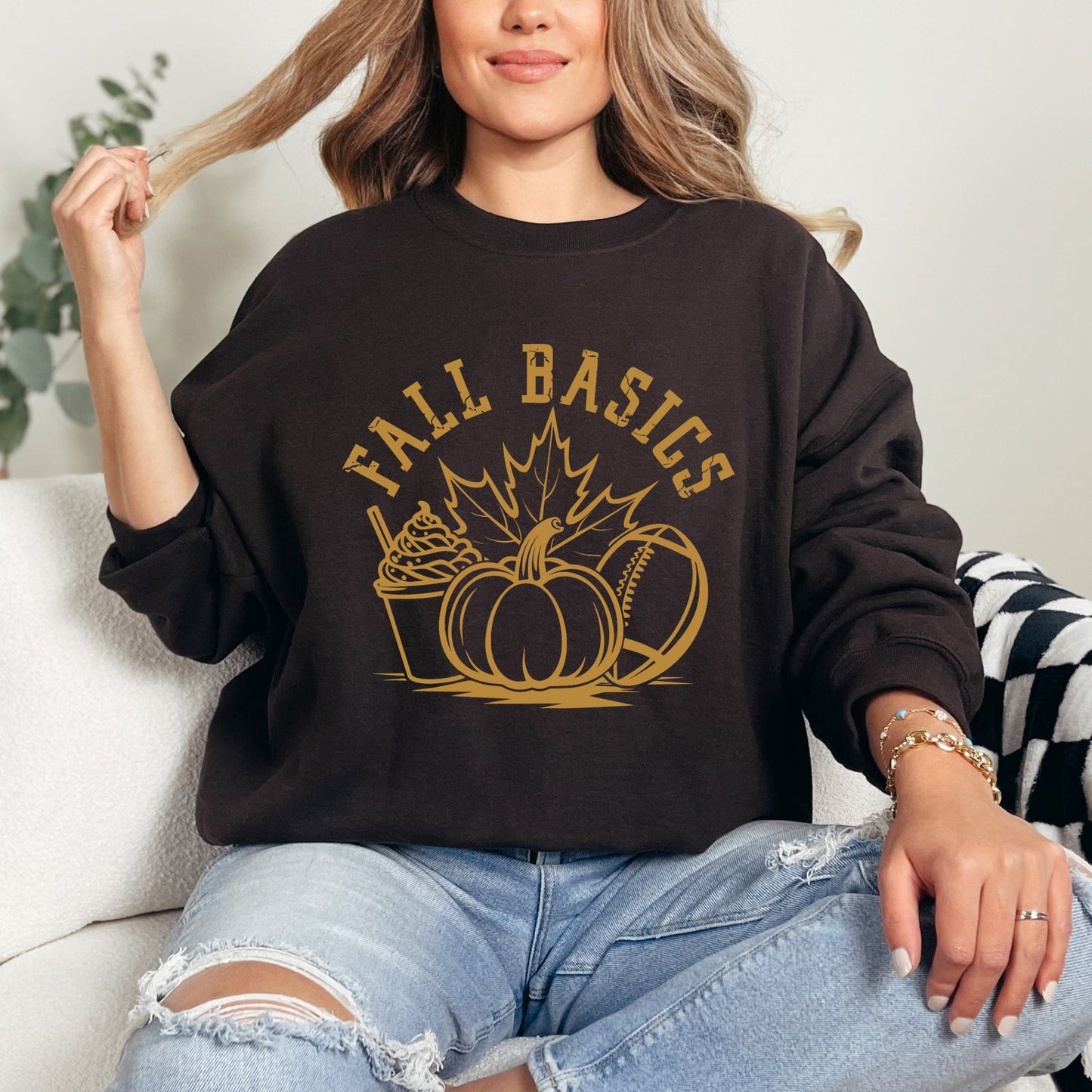 Fall Basics Collage | Sweatshirt