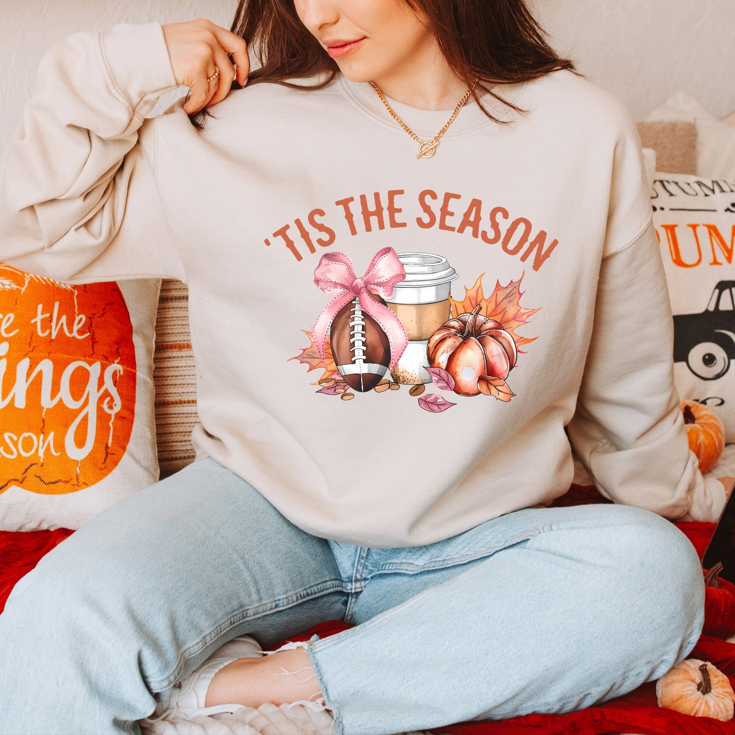 Coquette Tis The Season Fall | Sweatshirt