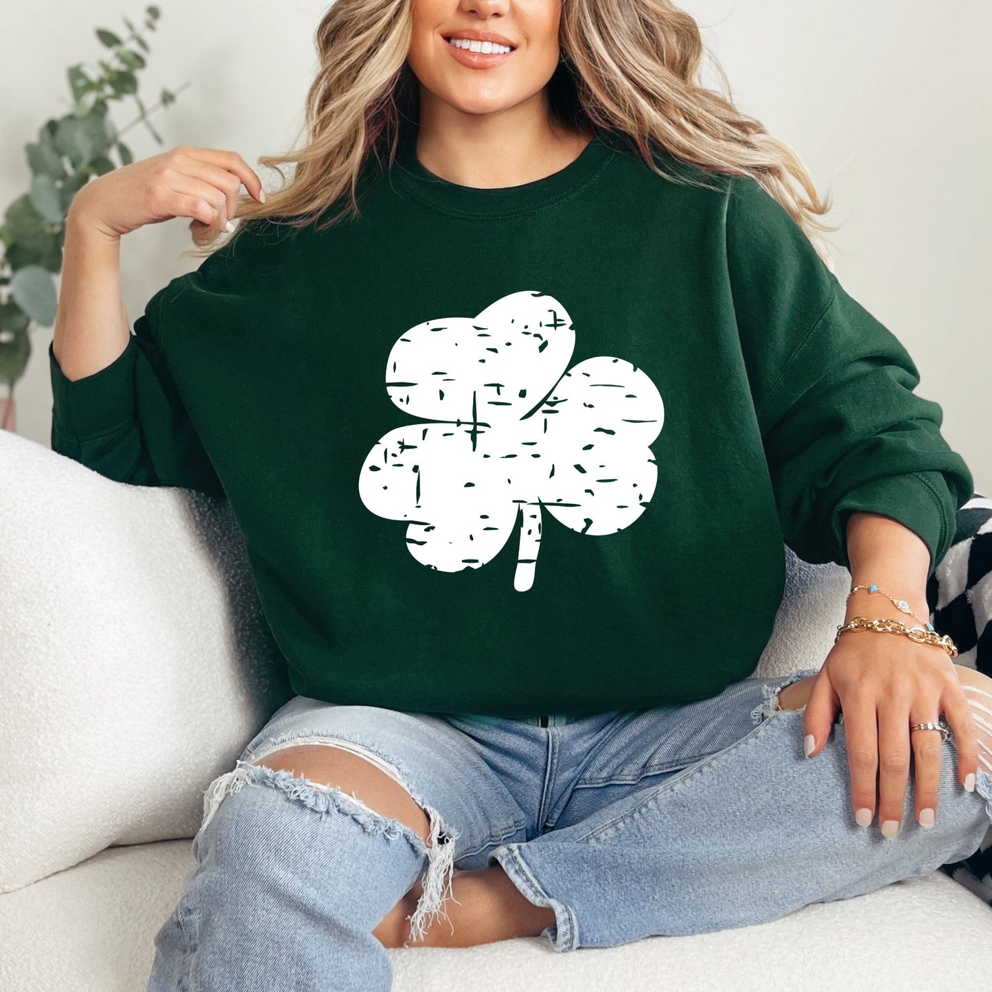 Grunge Clover | Sweatshirt