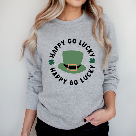 Happy Go Lucky Hat | Sweatshirt