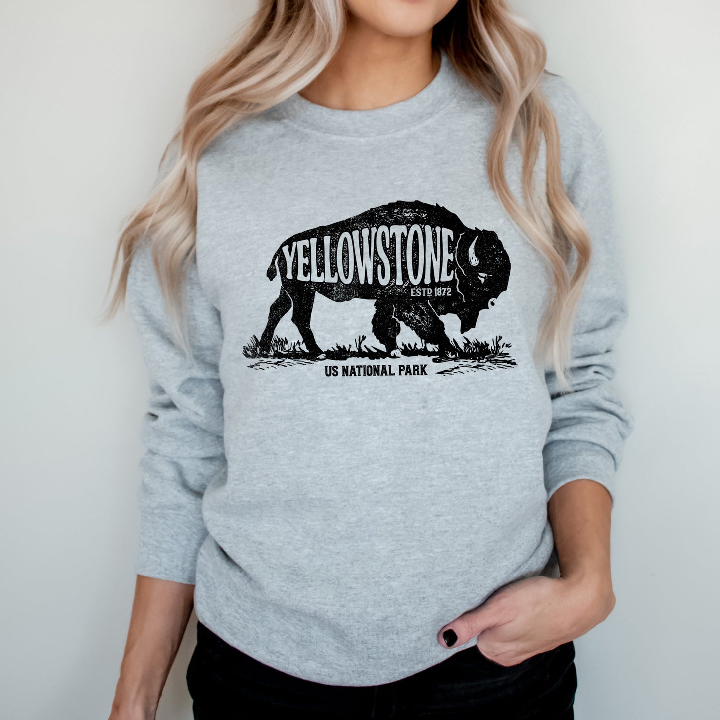 Yellowstone Bison | Sweatshirt