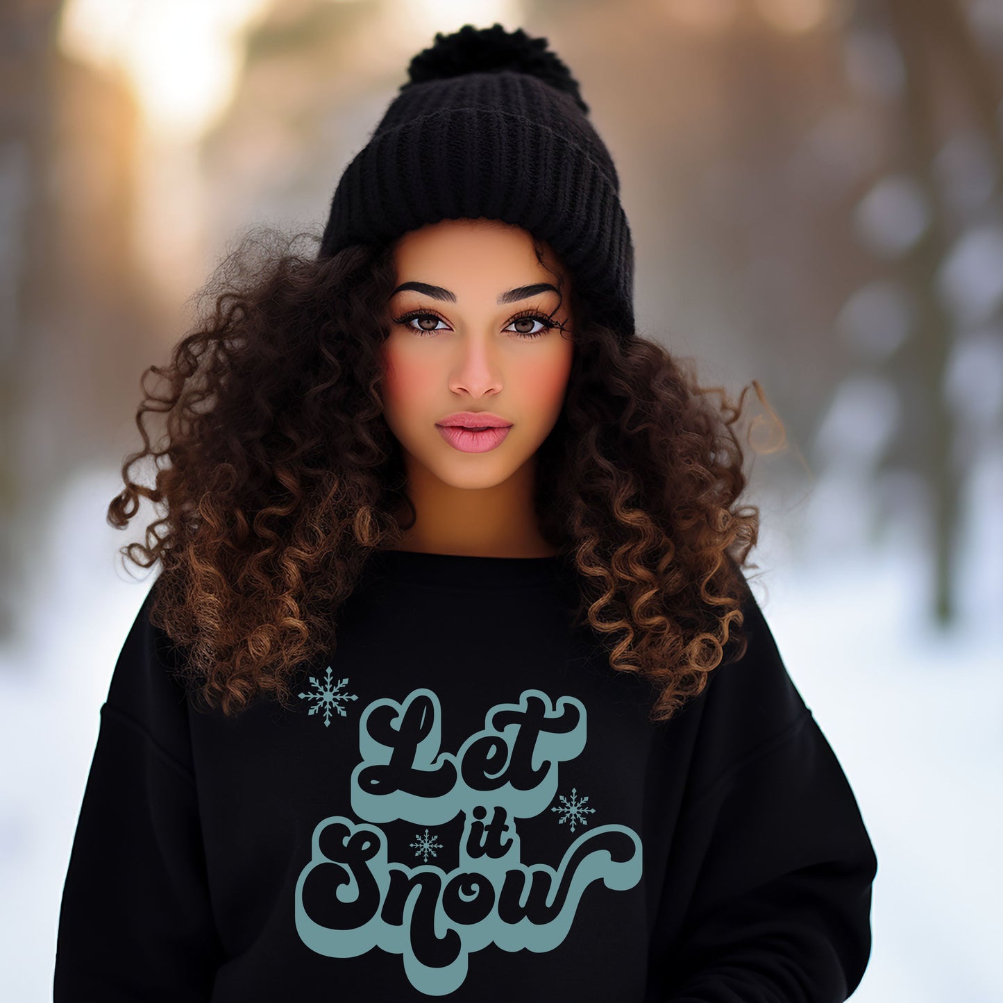 Let It Snow Retro | Sweatshirt