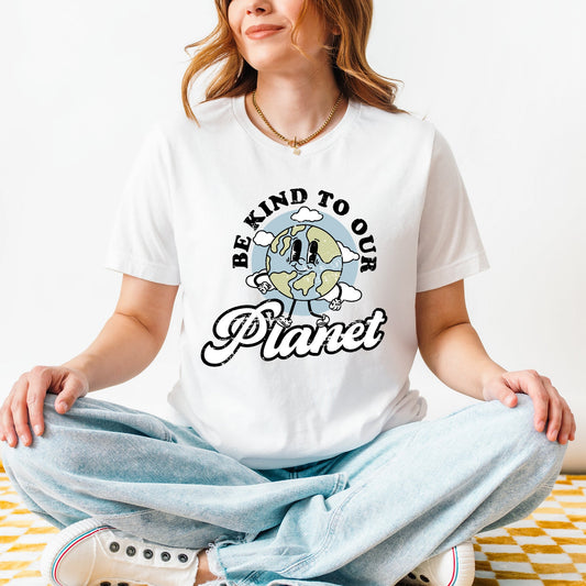Be Kind To Our Planet | Short Sleeve Graphic Tee
