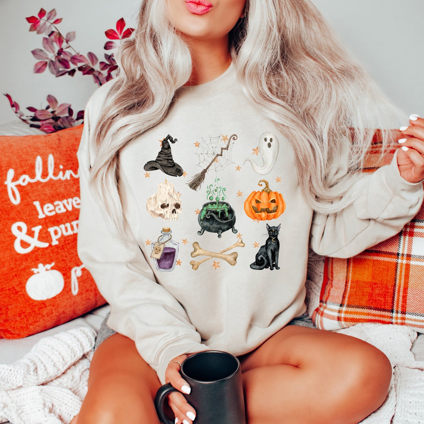 Halloween Chart Stars | Sweatshirt