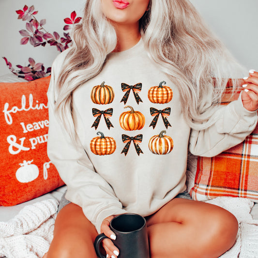 Coquette Pumpkin Chart | Sweatshirt