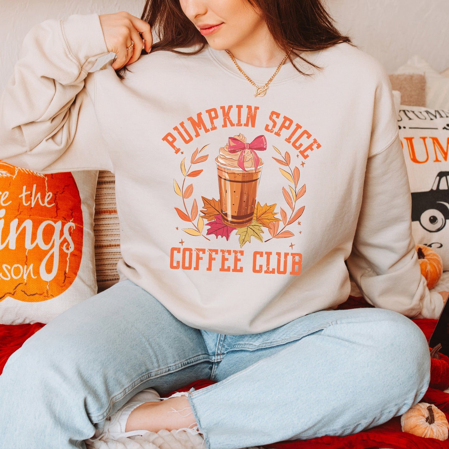 Coquette Pumpkin Spice Coffee | Sweatshirt