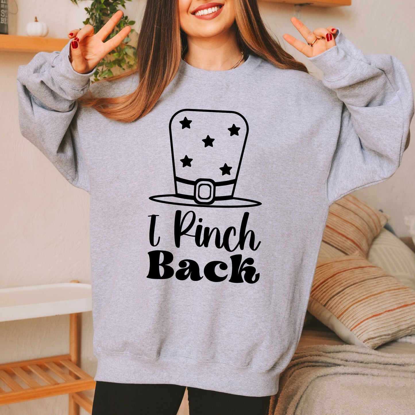 I Pinch Back Hat | Sweatshirt