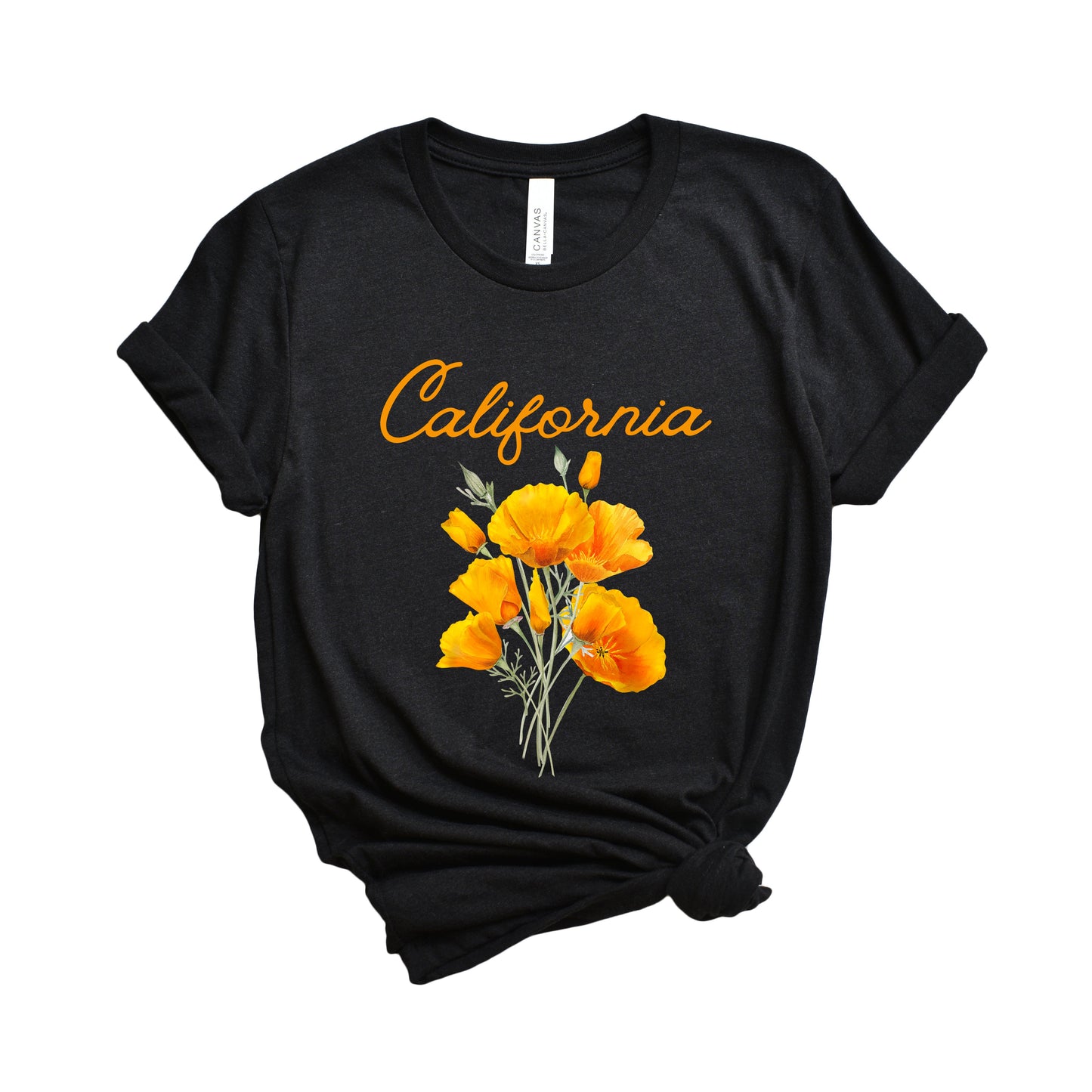 California Flower Colorful | Short Sleeve Graphic Tee