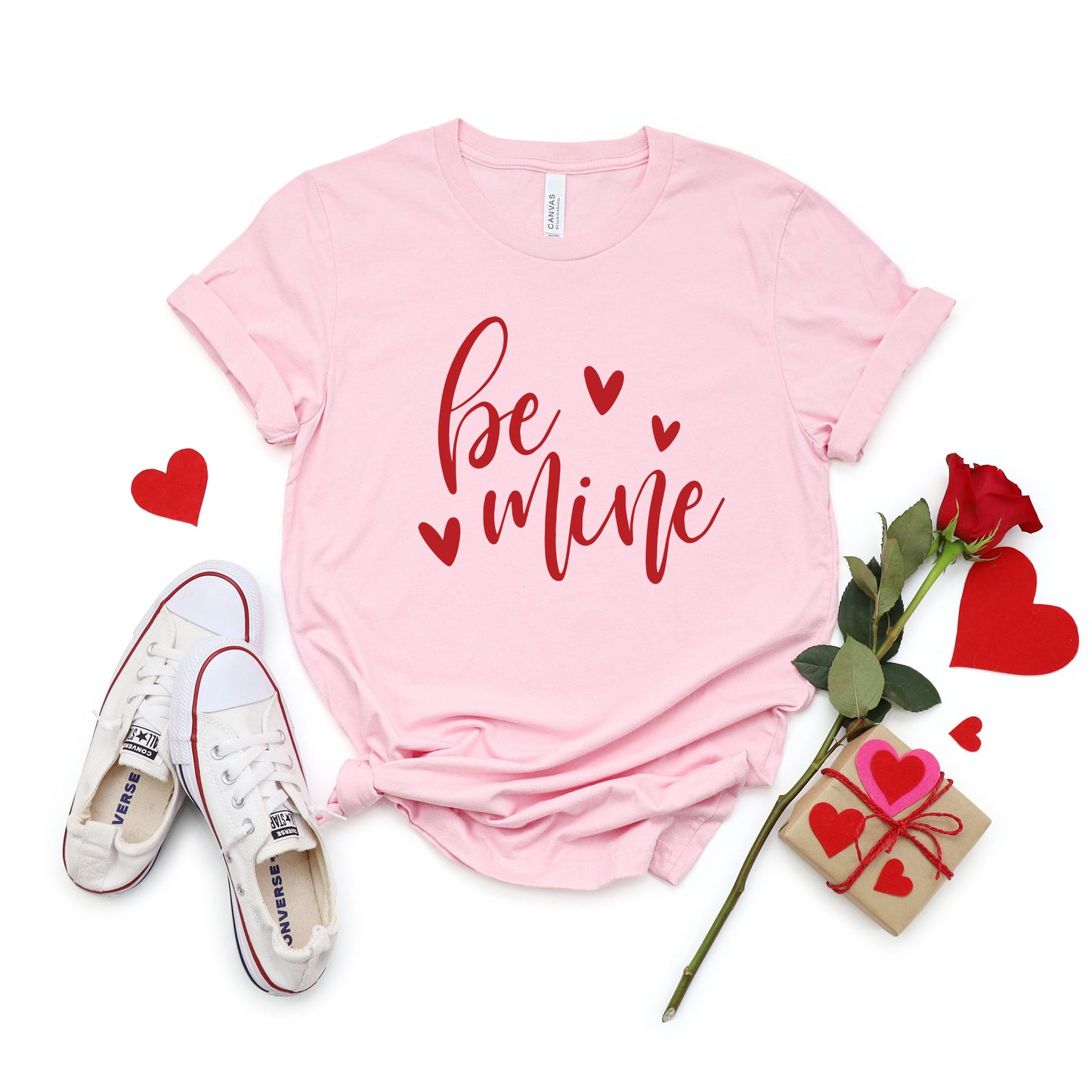 Be Mine Cursive | Short Sleeve Graphic Tee