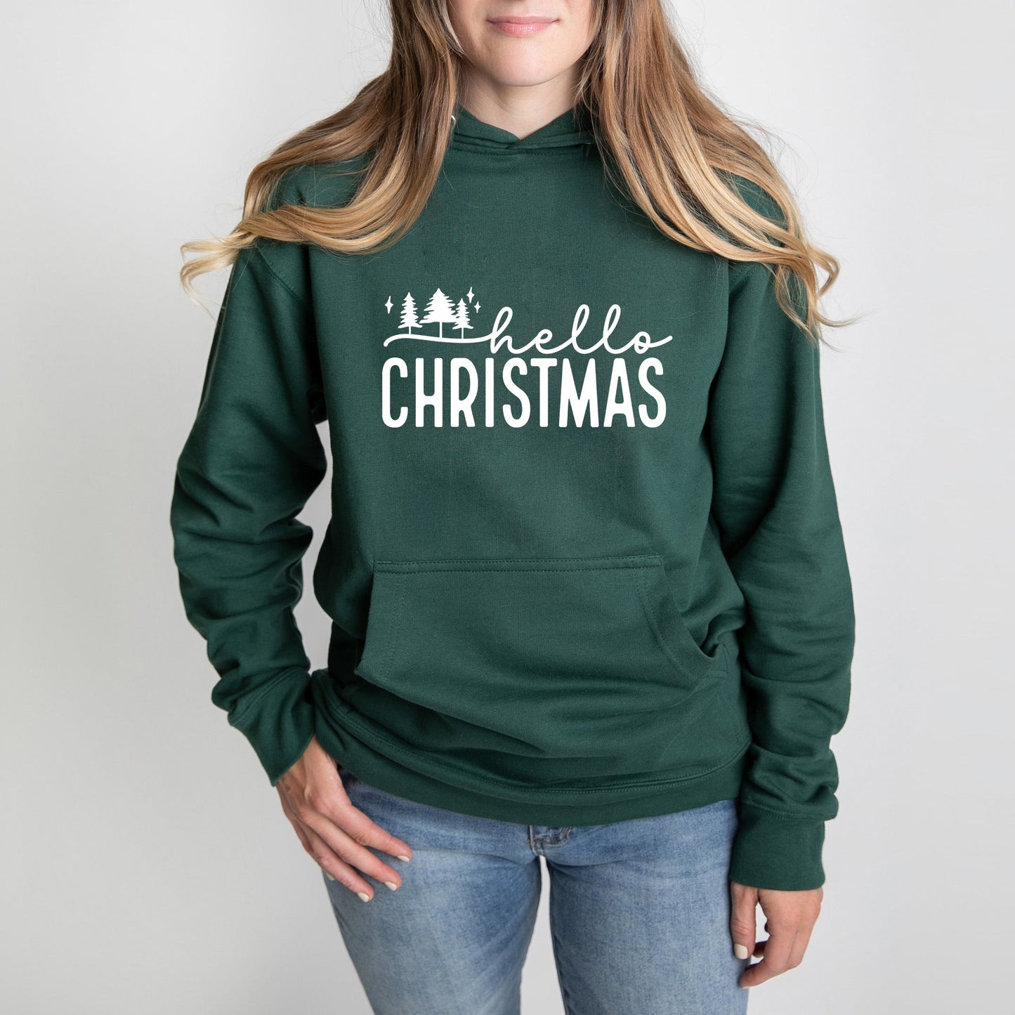 Hello Christmas Trees | Hoodie