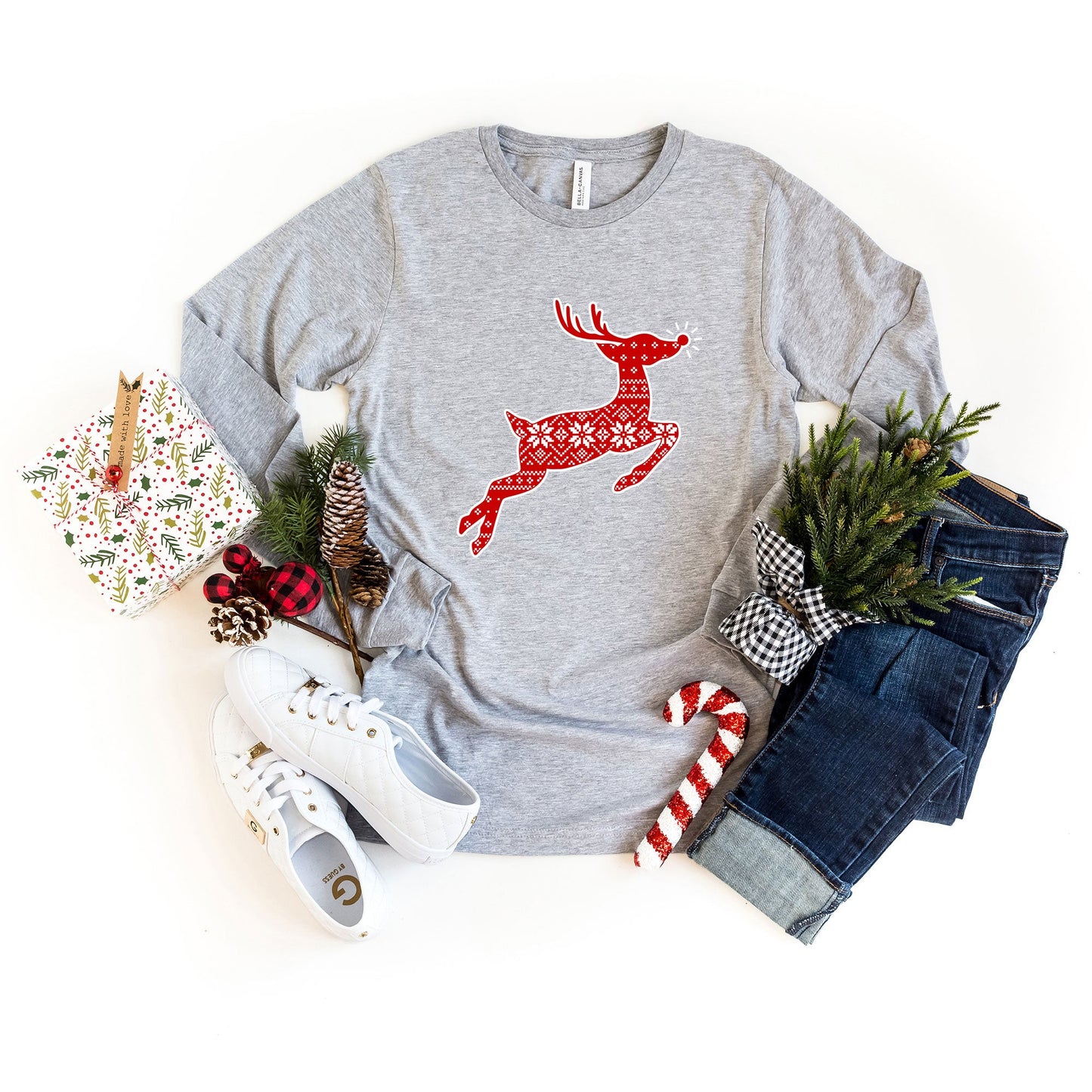 Rudolph Sweater | Long Sleeve Graphic Tee