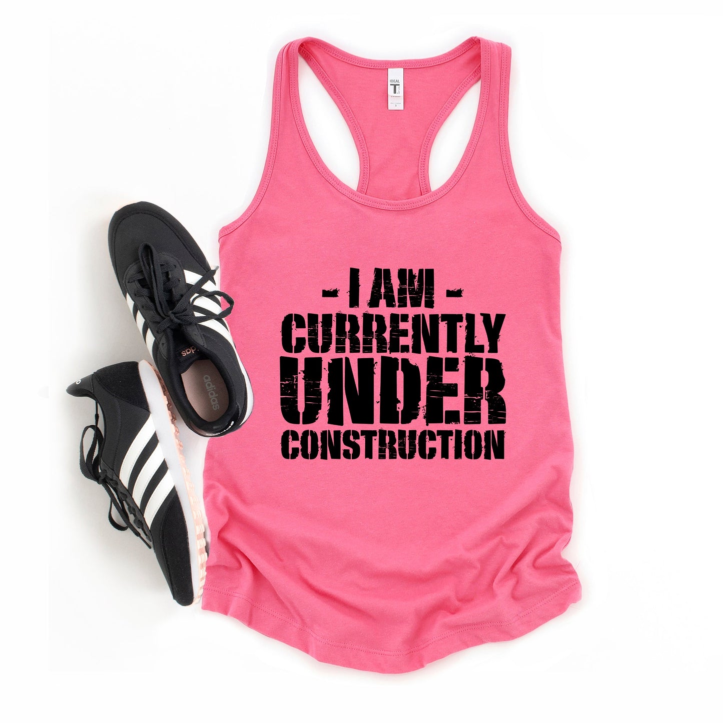 Currently Under Construction | Racerback Tank