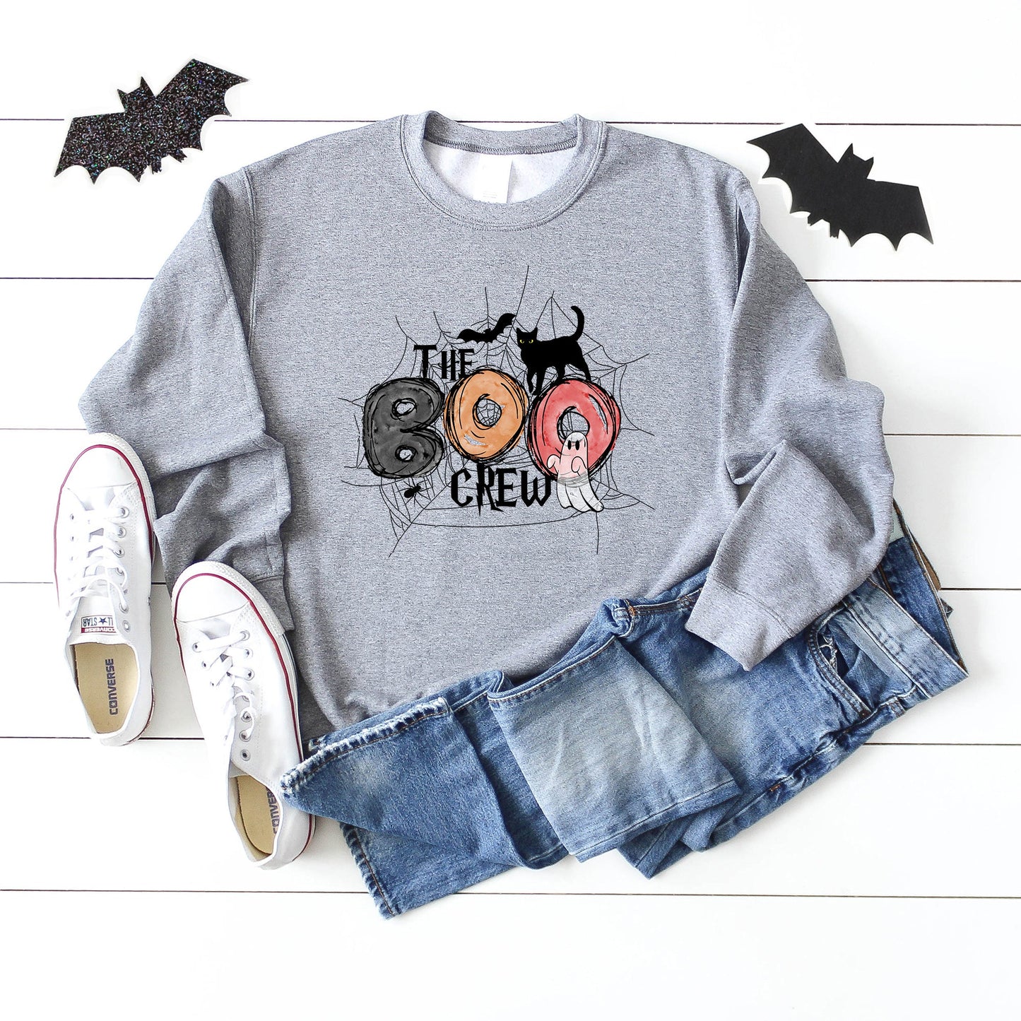 The Boo Crew Colorful | Sweatshirt