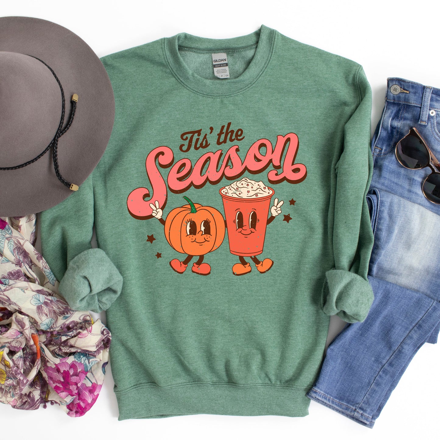 Tis The Season Pumpkin | Sweatshirt