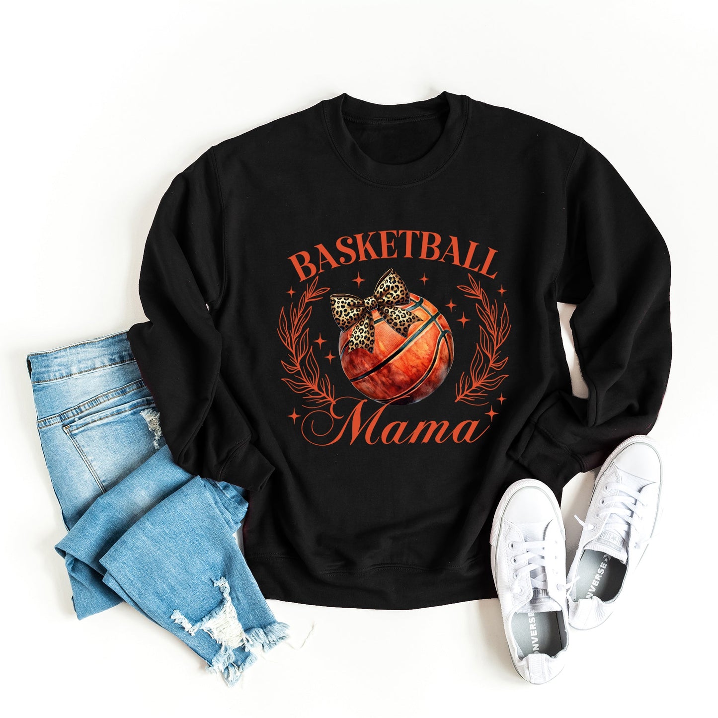 Coquette Basketball Mama | Sweatshirt