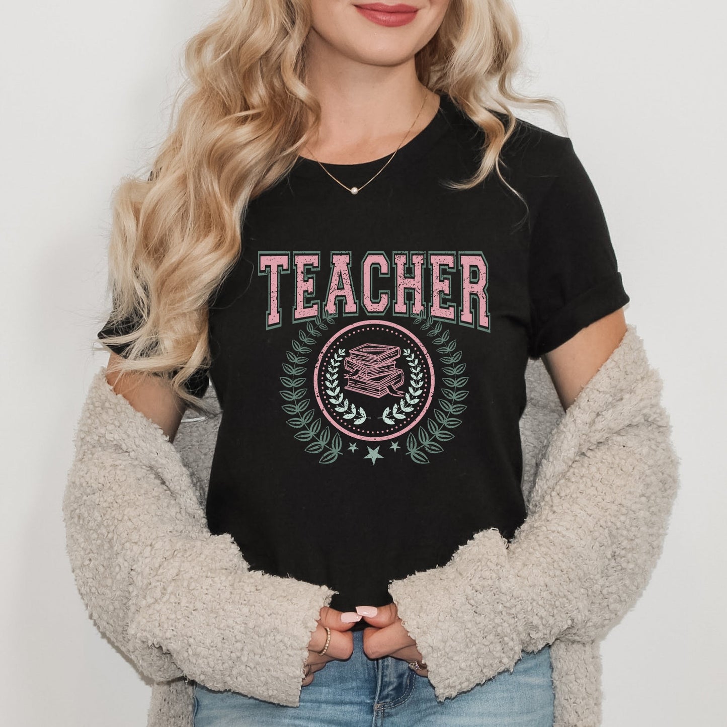 Teacher Grunge | Short Sleeve Graphic Tee