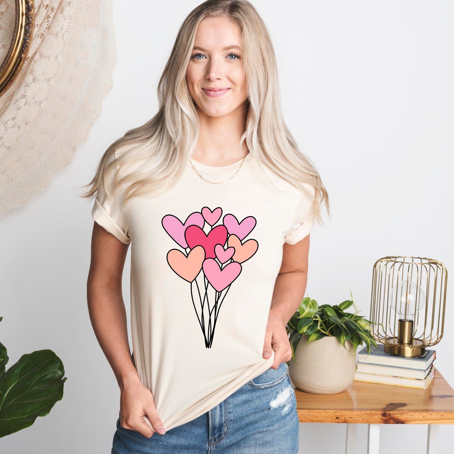 Heart Balloon Bundle | Short Sleeve Graphic Tee