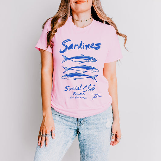 Sardines Social Club | Short Sleeve Graphic Tee