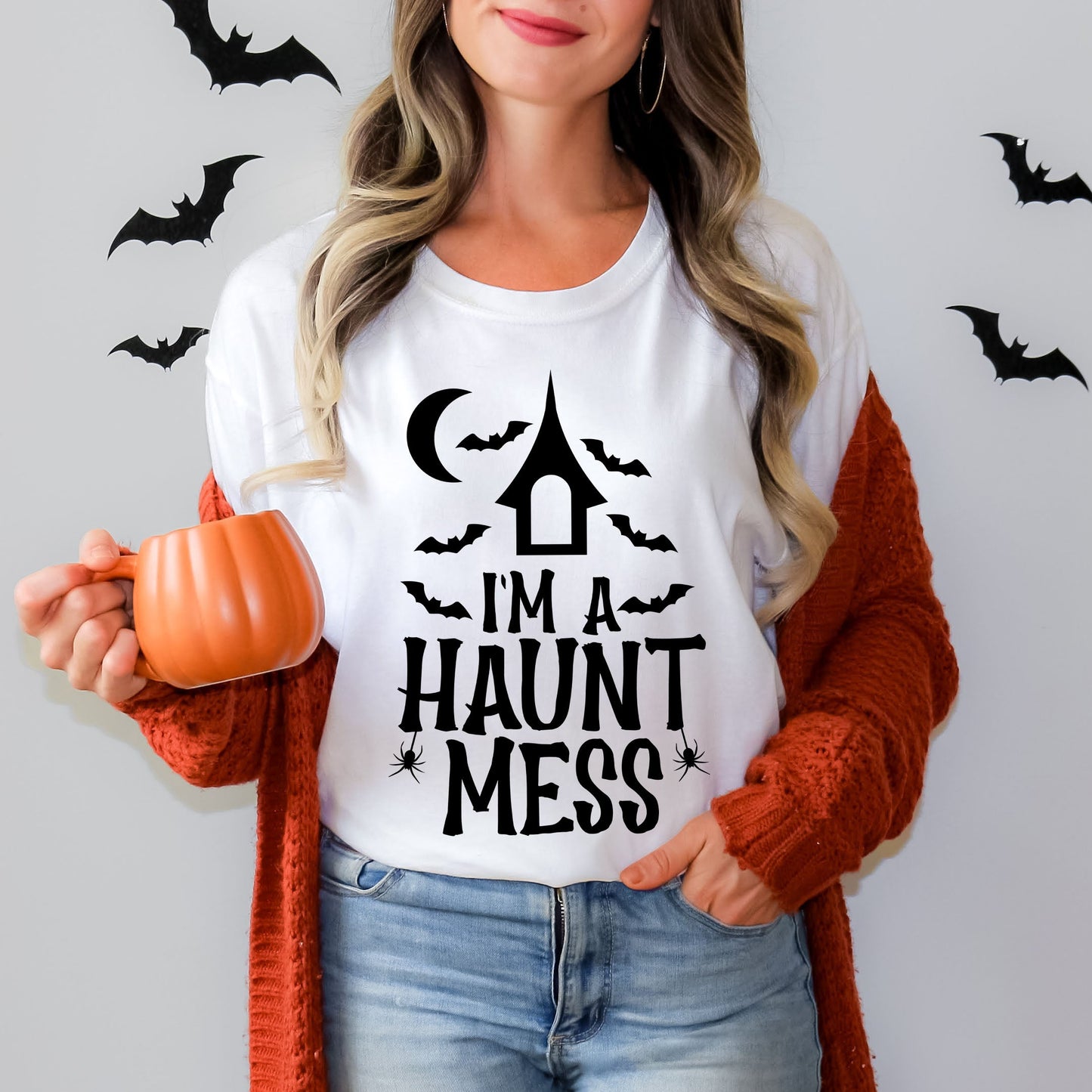 I'm A Haunt Mess | Short Sleeve Crew Neck