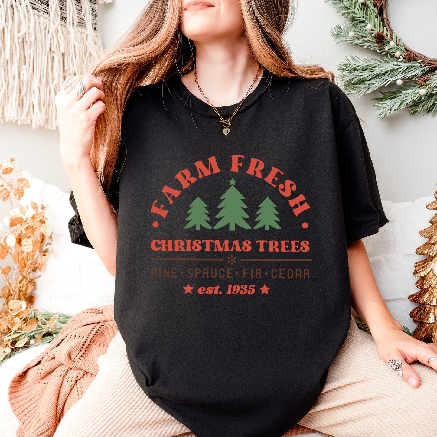 Farm Fresh Trees | Garment Dyed Tee