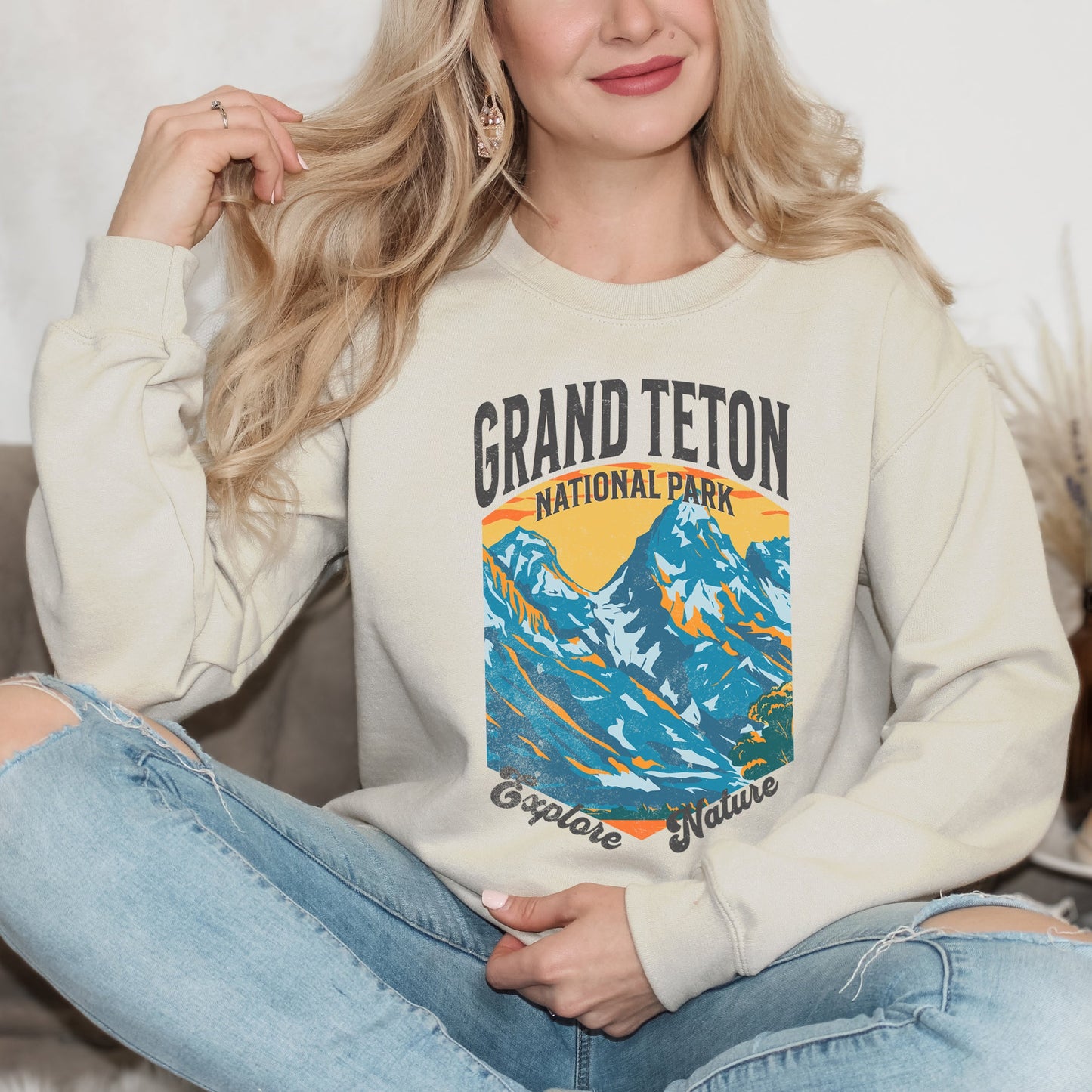 Grand Teton National Park Explore More | Sweatshirt