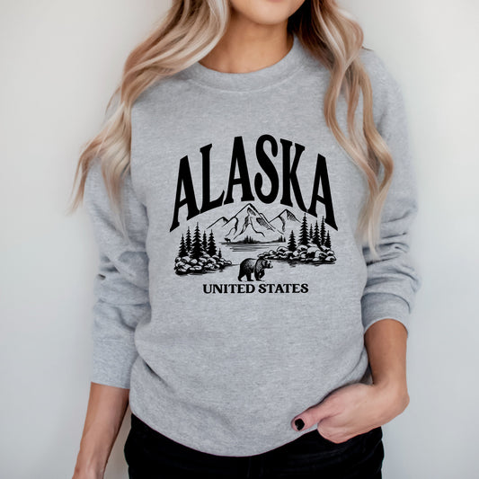 Alaska Forest Scene | Sweatshirt